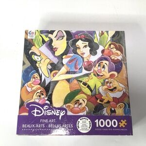 Disney Puzzle 1000 Pc Puzzle The Enchantment Of‎ Snow White USA Box Damaged New
